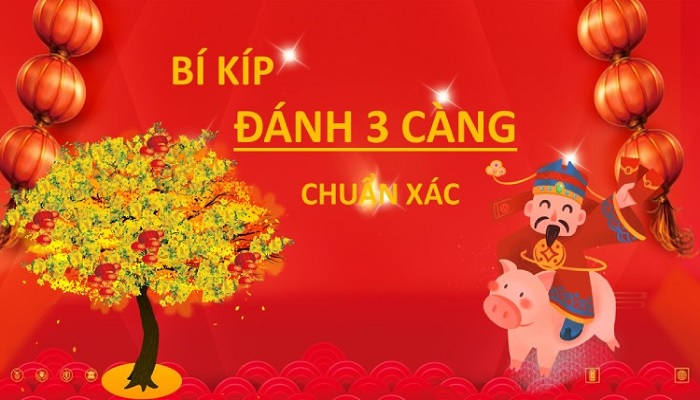 Cách đánh đề 3 càng